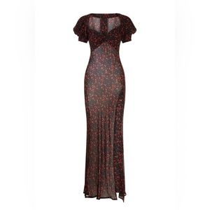 Rat & Boa MAGNOLIA FLORAL DRESS